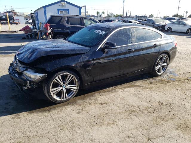 WBA4F7C3XHG789224 - 2017 BMW 430I GRAN COUPE BLACK photo 1