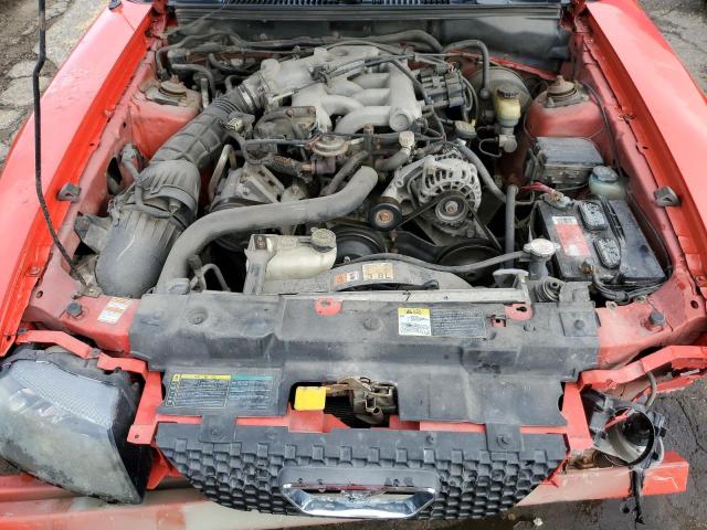 1FAFP40441F114099 - 2001 FORD MUSTANG RED photo 11