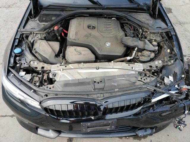 3MW5R7J05N8C49732 - 2022 BMW 330XI Noir photo 11