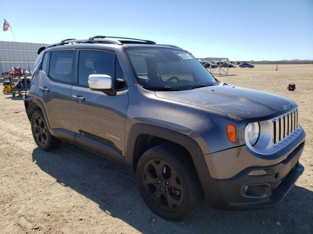 ZACCJBDT9GPE15624 - 2016 JEEP RENEGADE LIMITED BLACK photo 4