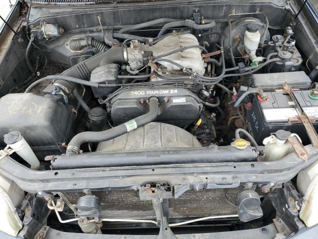 5TBRN34101S156107 - 2001 TOYOTA TUNDRA ACCESS CAB SR5 BLACK photo 11