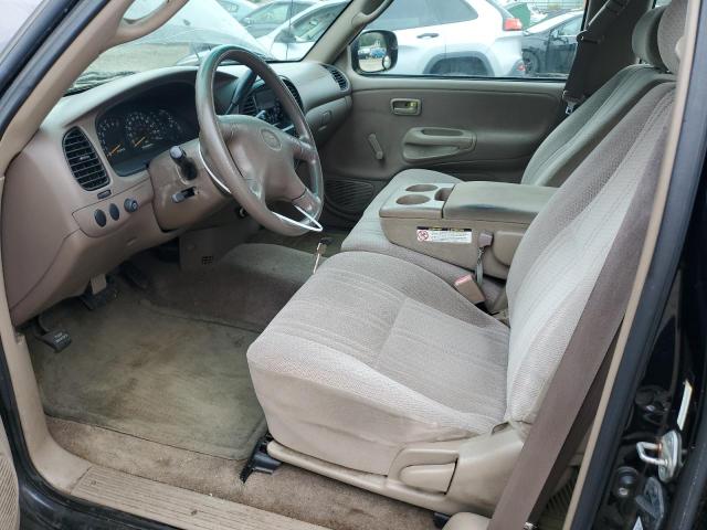 5TBRN34101S156107 - 2001 TOYOTA TUNDRA ACCESS CAB SR5 BLACK photo 7