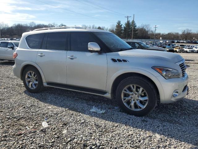 JN8AZ2NE2D9061124 - 2013 INFINITI QX56 SILVER photo 4