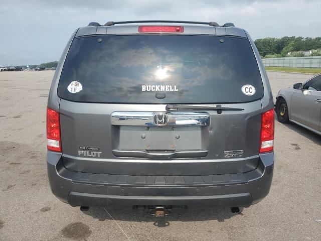 5FNYF4H81AB034017 - 2010 HONDA PILOT TOURING GRAY photo 6