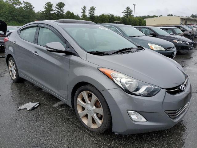 5NPDH4AE8DH340016 - 2013 HYUNDAI ELANTRA GLS GRAY photo 4