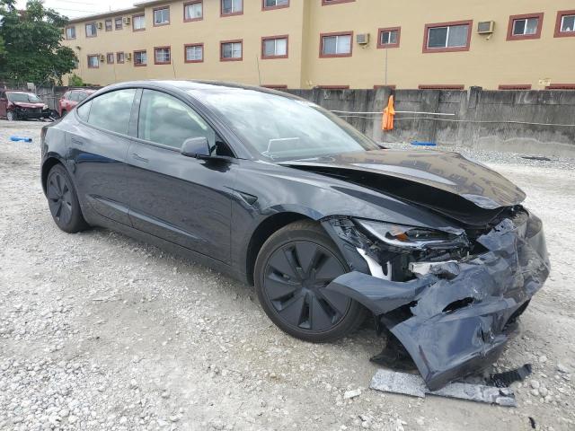 5YJ3E1EA7SF035676 - 2025 TESLA MODEL 3 GRAY photo 4