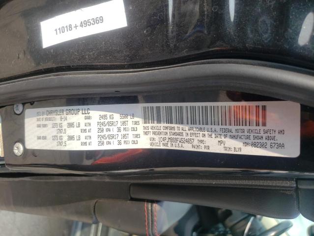 1C4PJMBS9FW524657 - 2015 JEEP CHEROKEE TRAILHAWK 黑色 照片 13