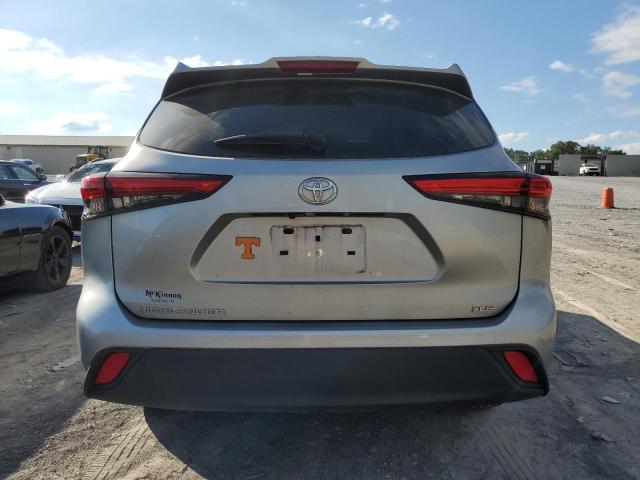 5TDHZRAH9LS500581 - 2020 TOYOTA HIGHLANDER XLE Արծաթագույն լուսանկար 6