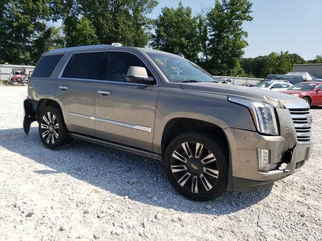 1GYS4DKJXHR280456 - 2017 CADILLAC ESCALADE PLATINUM GRAY photo 4