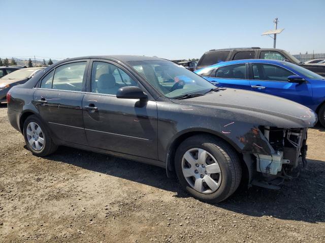 5NPET46C68H397105 - 2008 HYUNDAI SONATA GLS BLACK photo 4