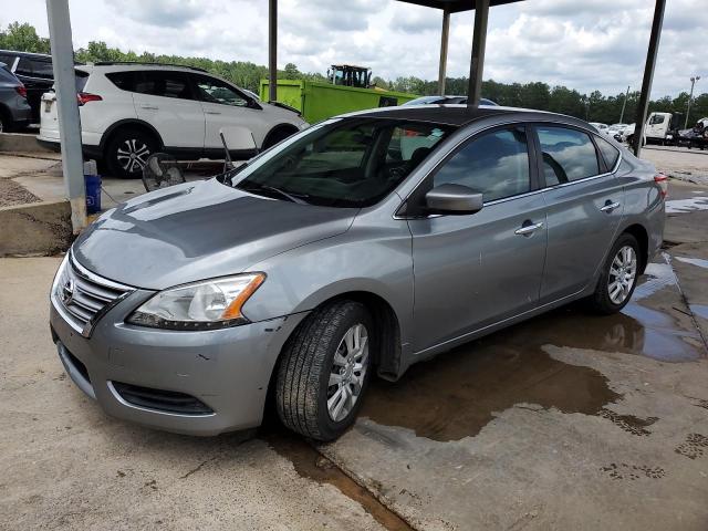 3N1AB7AP9EY239176 - 2014 NISSAN SENTRA S SILVER photo 1