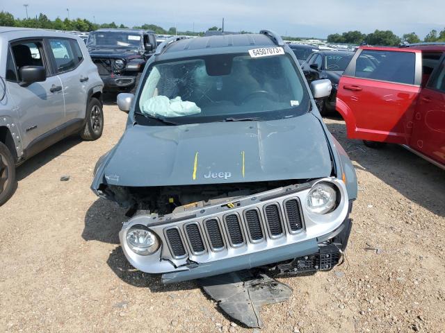 ZACCJBDBXHPE97436 - 2017 JEEP RENEGADE LIMITED GRAY photo 5