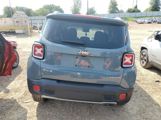 ZACCJBDBXHPE97436 - 2017 JEEP RENEGADE LIMITED GRAY photo 6