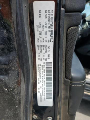 1C4RJFDJ8CC328764 - 2012 JEEP GRAND CHER SRT-8 BLACK photo 13