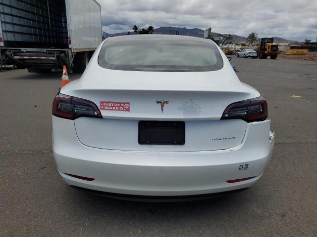 5YJ3E1EB8NF179573 - 2022 TESLA MODEL 3 თეთრი ფოტო 6