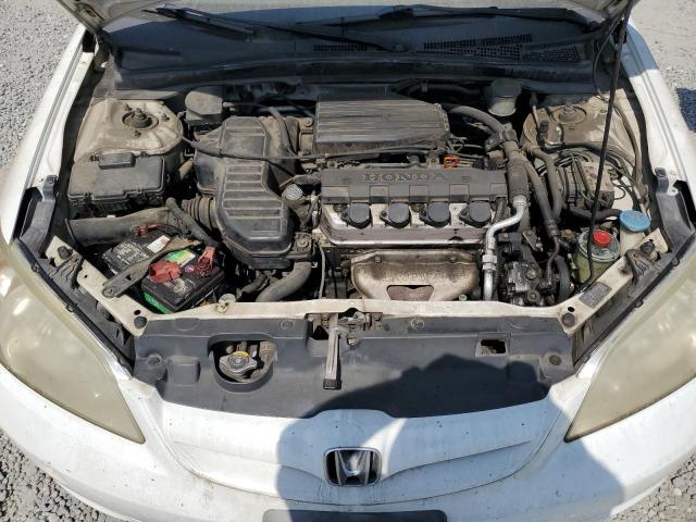 1HGEN26594L000462 - 2004 HONDA CIVIC GX WHITE photo 11