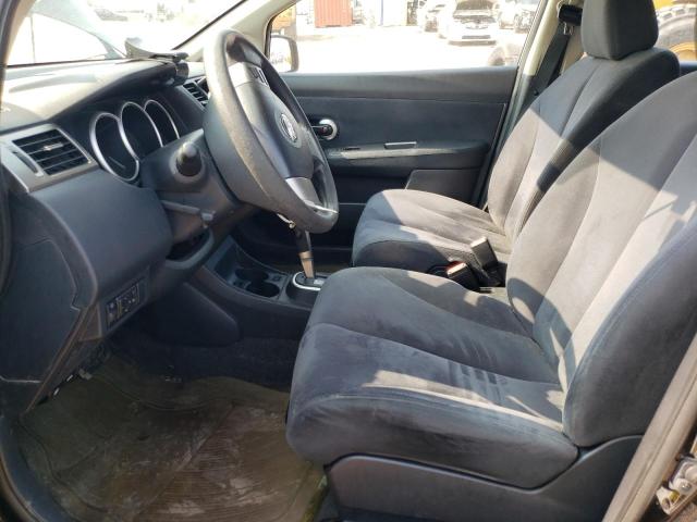 3N1BC13E08L428133 - 2008 NISSAN VERSA S BLACK photo 7