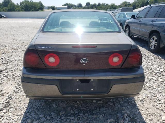 2G1WF52E639388594 - 2003 CHEVROLET IMPALA TAN photo 6