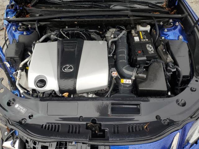 58ABZ1B12KU006781 - 2019 LEXUS ES 350 BLUE photo 11