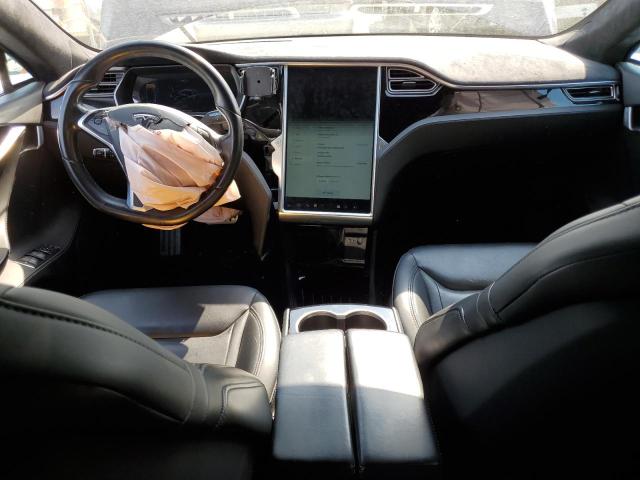 5YJSA1E47FF111050 - 2015 TESLA MODEL S Կապույտ լուսանկար 8