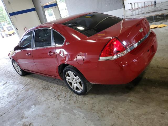 2G1WB58N089180446 - 2008 CHEVROLET IMPALA LS RED photo 2