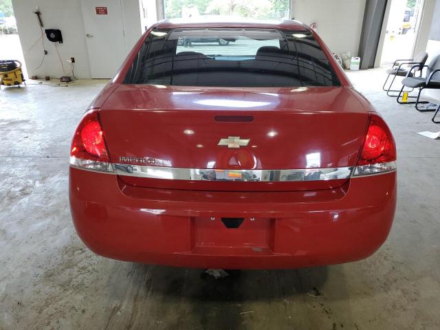 2G1WB58N089180446 - 2008 CHEVROLET IMPALA LS RED photo 6