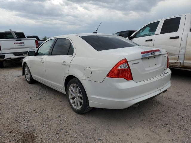 3FAHP0JG4CR303707 - 2012 FORD FUSION SEL WHITE photo 2