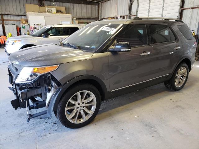 1FM5K8D80EGB24410 - 2014 FORD EXPLORER XLT GRAY photo 1