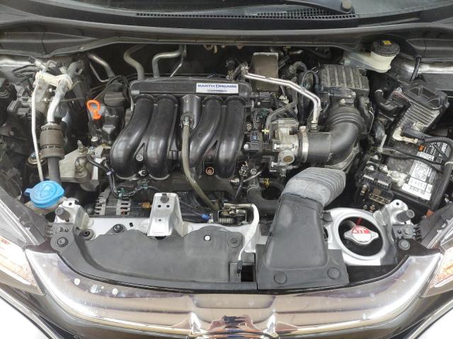 3HGGK5H48KM748137 - 2019 HONDA FIT LX GRAY photo 11