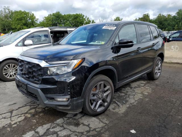 5FNYF8H5XNB026520 - 2022 HONDA PASSPORT EXL Negro foto 1