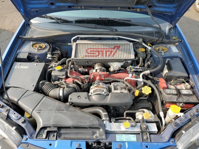 JF1GD76647L525875 - 2007 SUBARU IMPREZA WRX STI BLUE photo 11