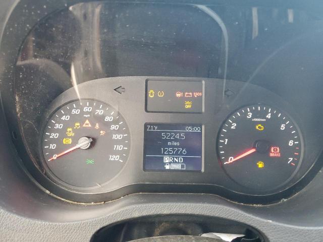 W1Y40CHY5NT100786 - 2022 MERCEDES-BENZ SPRINTER 2500 WHITE photo 9