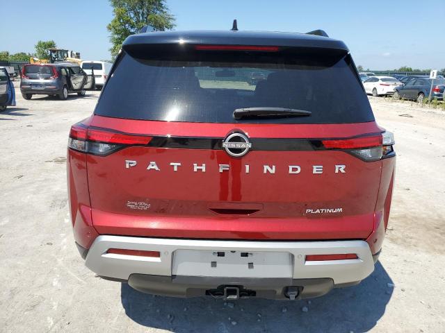 5N1DR3DHXNC200331 - 2022 NISSAN PATHFINDER PLATINUM MAROON photo 6