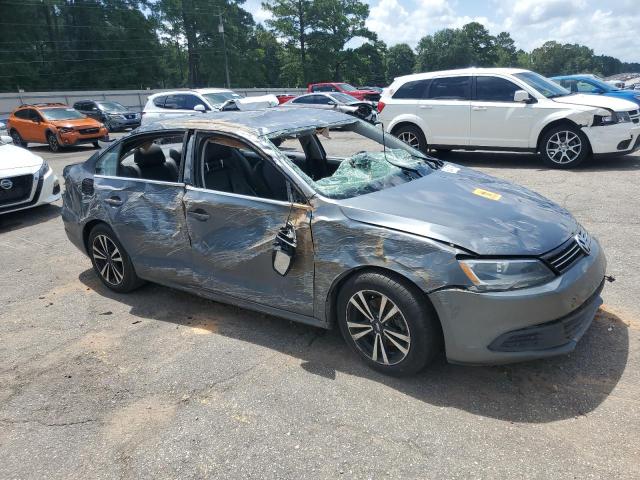 3VWDX7AJ7DM443372 - 2013 VOLKSWAGEN JETTA SE GRAY photo 4