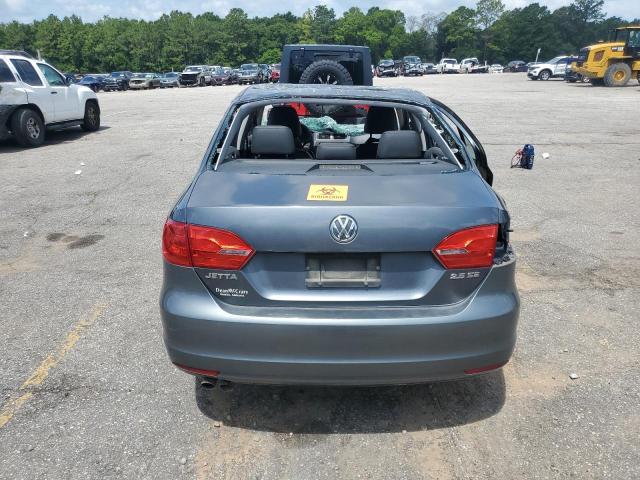 3VWDX7AJ7DM443372 - 2013 VOLKSWAGEN JETTA SE GRAY photo 6