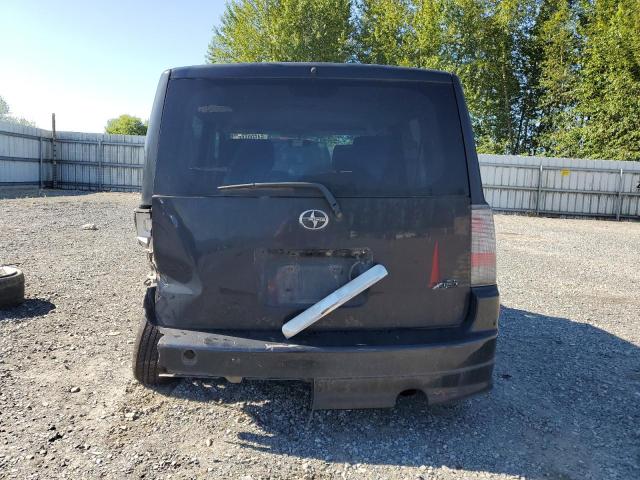 JTLKT324964055988 - 2006 TOYOTA SCION XB BLACK photo 6