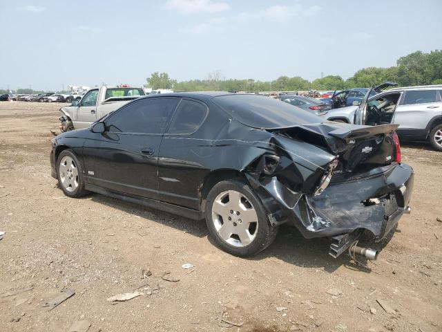 2G1WL15C969158340 - 2006 CHEVROLET MONTE CARLO SS BLACK photo 2