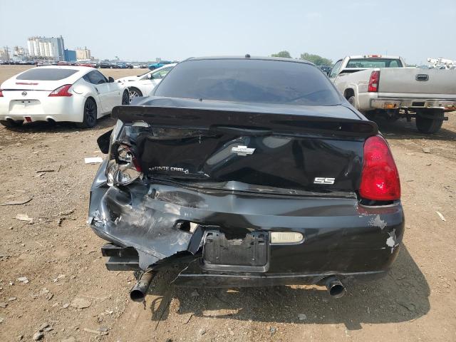 2G1WL15C969158340 - 2006 CHEVROLET MONTE CARLO SS BLACK photo 6