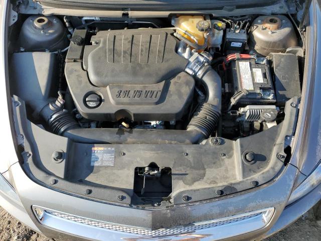 1G1ZG5E73CF194359 - 2012 CHEVROLET MALIBU LTZ ნაცრისფერი ფოტო 11