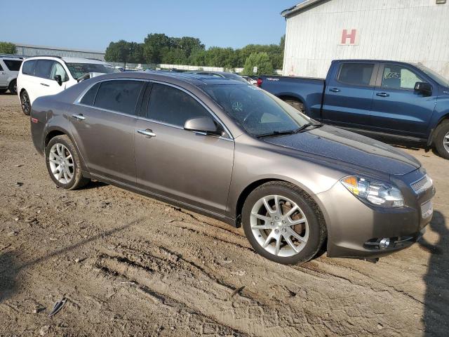 1G1ZG5E73CF194359 - 2012 CHEVROLET MALIBU LTZ ნაცრისფერი ფოტო 4