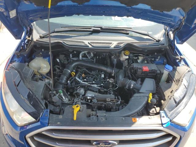 MAJ3S2GE5KC298962 - 2019 FORD ECOSPORT SE BLUE photo 12