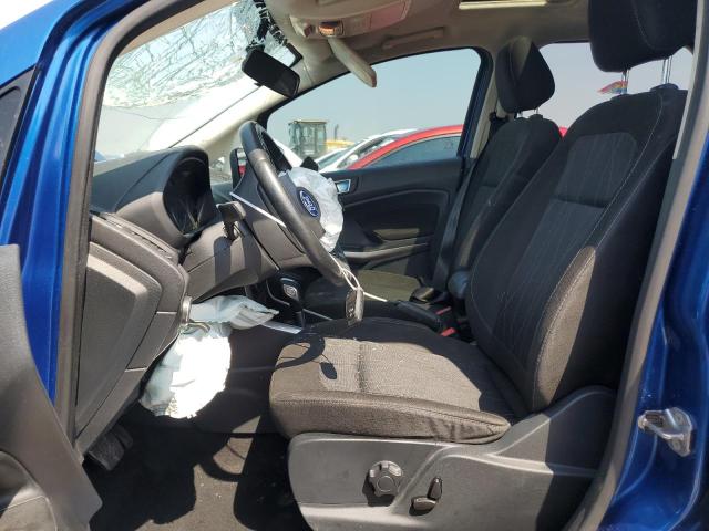 MAJ3S2GE5KC298962 - 2019 FORD ECOSPORT SE BLUE photo 7