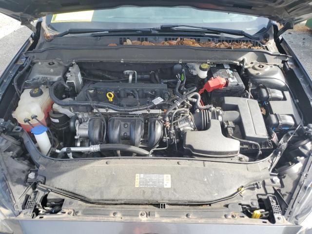 3FA6P0G74KR247054 - 2019 FORD FUSION S GRAY photo 11