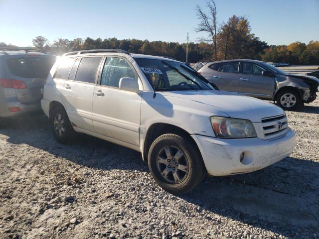 JTEGP21A670143926 - 2007 TOYOTA HIGHLANDER SPORT WHITE photo 1