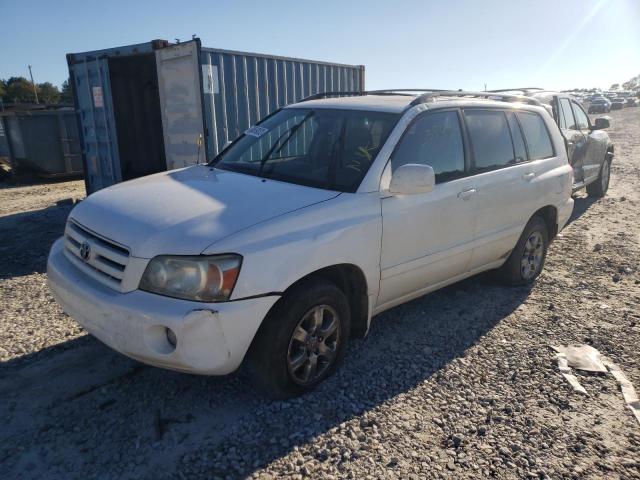 JTEGP21A670143926 - 2007 TOYOTA HIGHLANDER SPORT WHITE photo 2