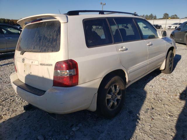 JTEGP21A670143926 - 2007 TOYOTA HIGHLANDER SPORT WHITE photo 4