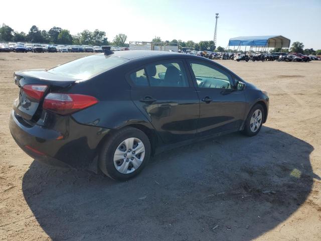 KNAFK4A63E5091268 - 2014 KIA FORTE LX BLACK photo 3