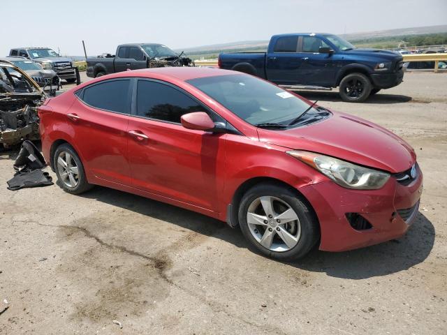 KMHDH4AE3DU948074 - 2013 HYUNDAI ELANTRA GLS RED photo 4