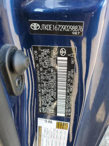 JTKDE167290298876 - 2009 TOYOTA SCION TC 蓝色 照片 12