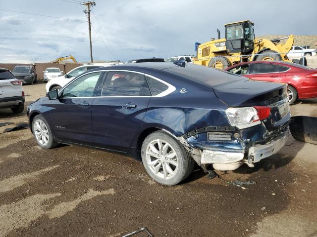 2G1105S39J9105922 - 2018 CHEVROLET IMPALA LT BLUE photo 2